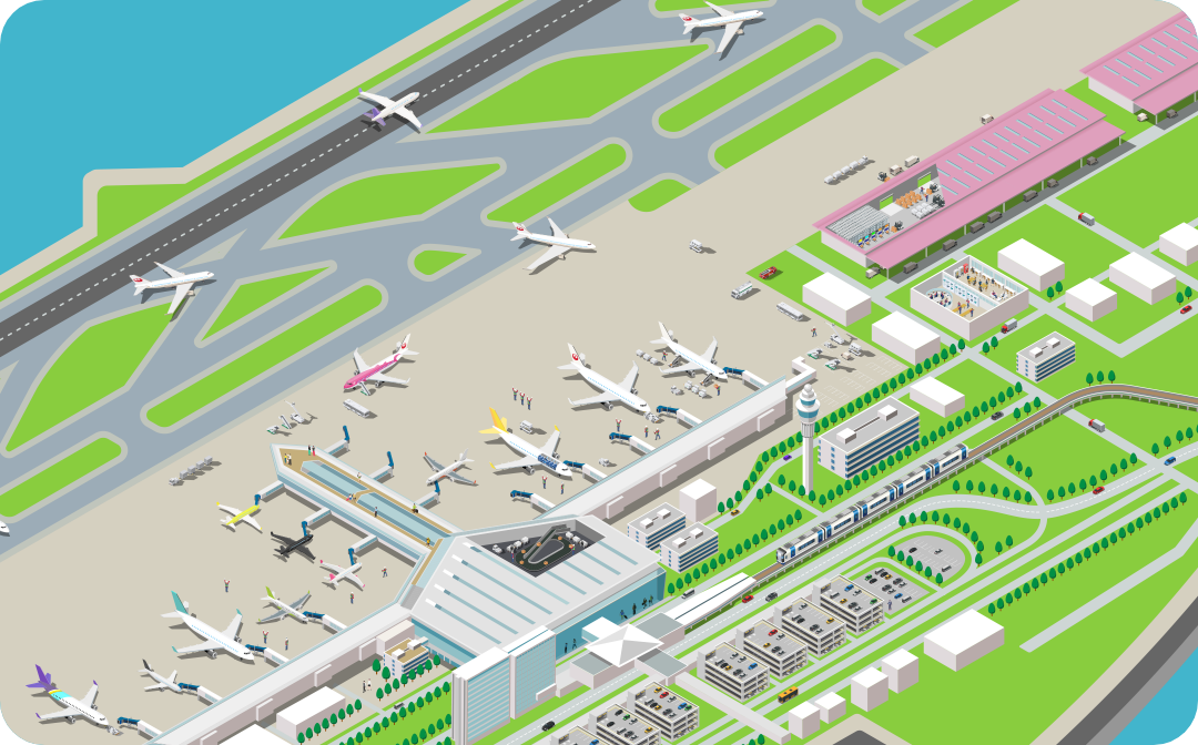 WORK IN CENTRAIR ここにしかない仕事、ここでしか見られない風景がある。