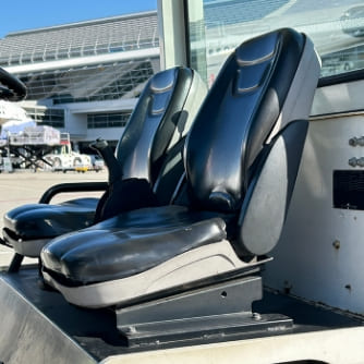 車両座席位置の改修