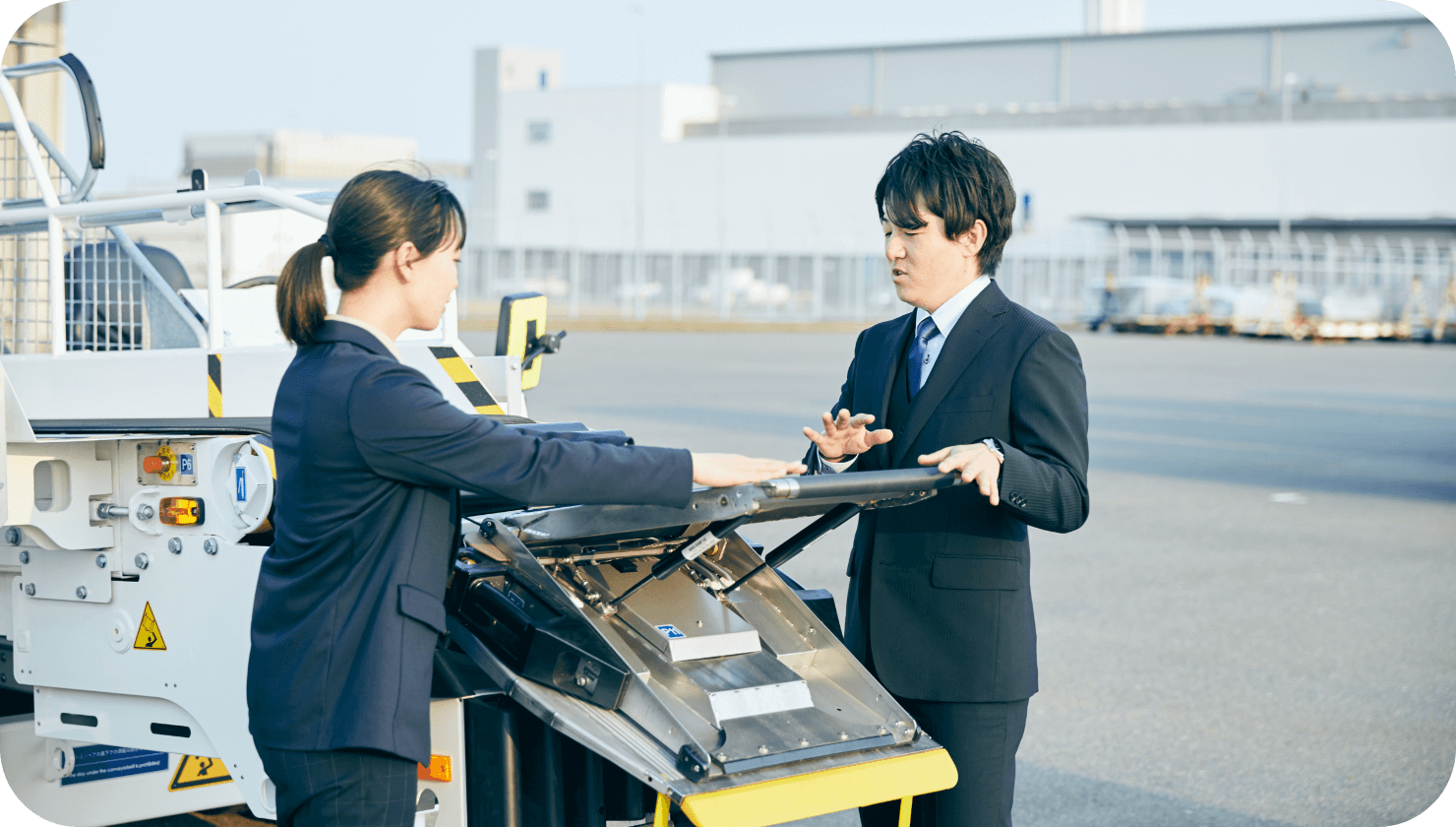 自動運転やAI化よりも、「省力化」がキーワード。